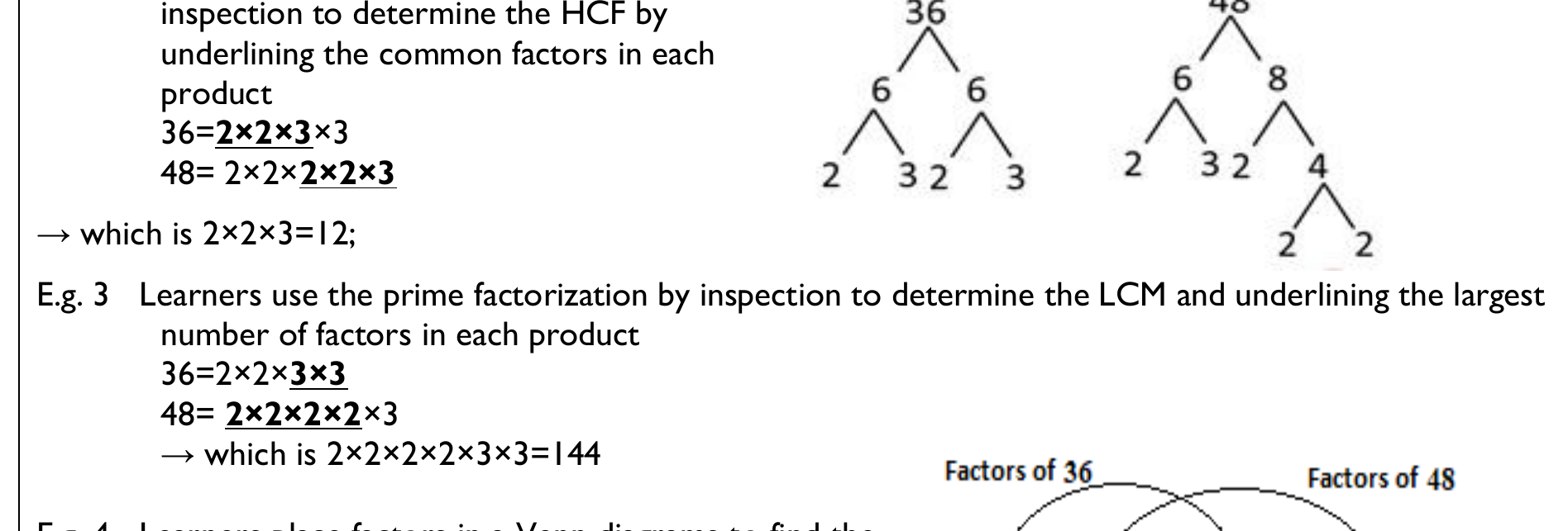 Figure from the b6 mathematics curriculum, printed page 121