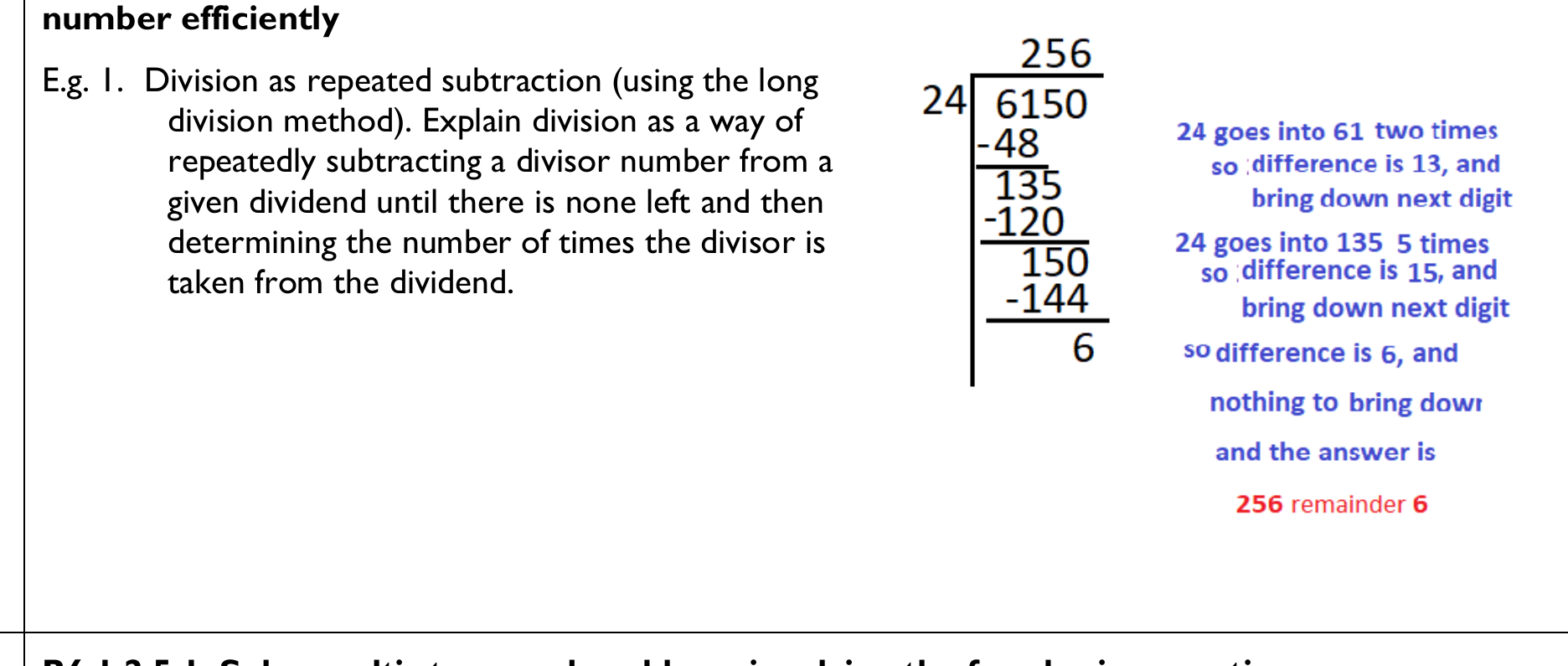 Figure from the b6 mathematics curriculum, printed page 127