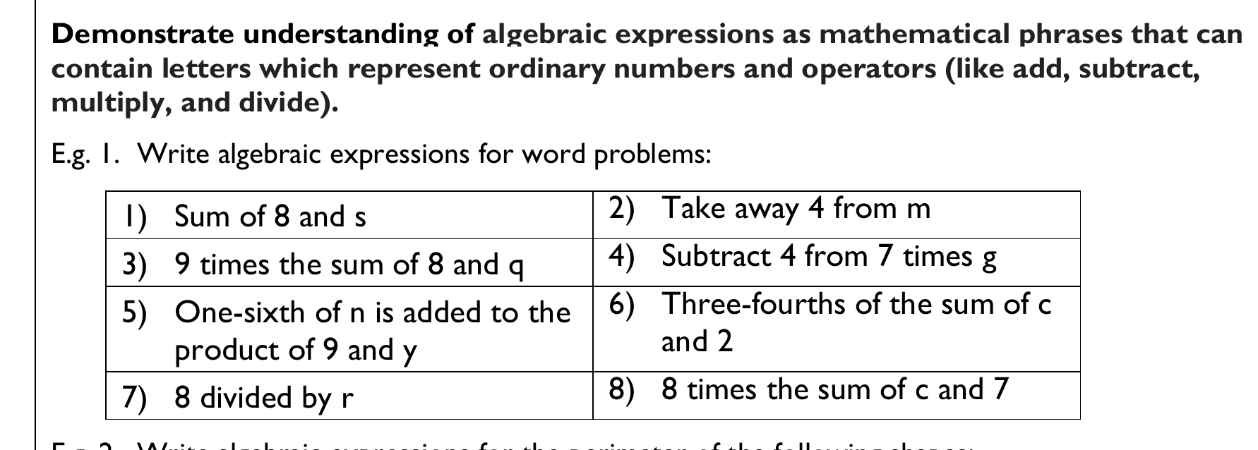 Figure from the b6 mathematics curriculum, printed page 141