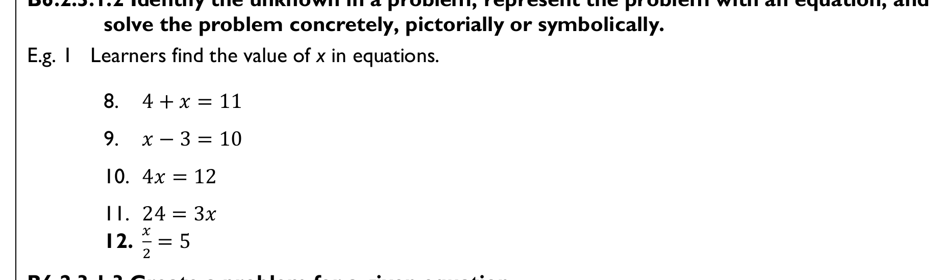 Figure from the b6 mathematics curriculum, printed page 143