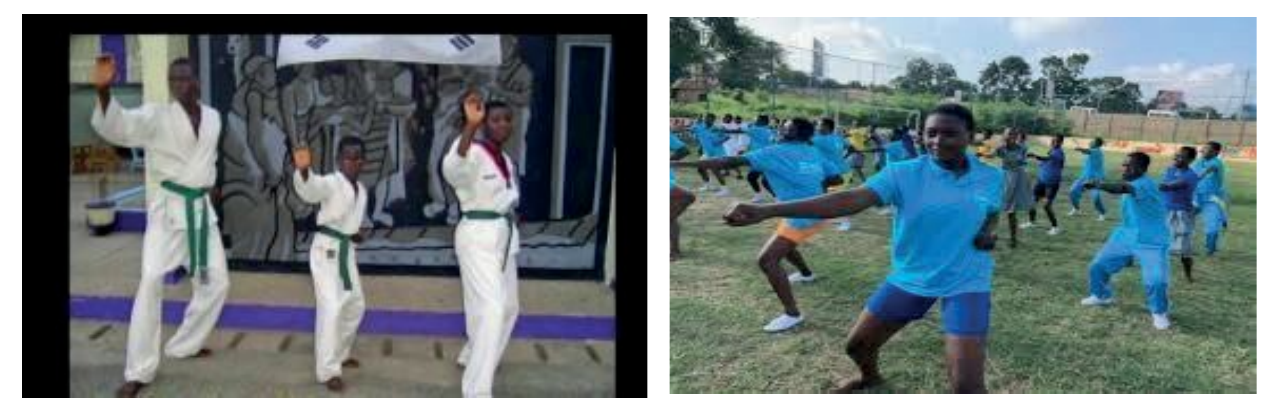 Figure from the jhs1 physical education and health curriculum, printed page 18