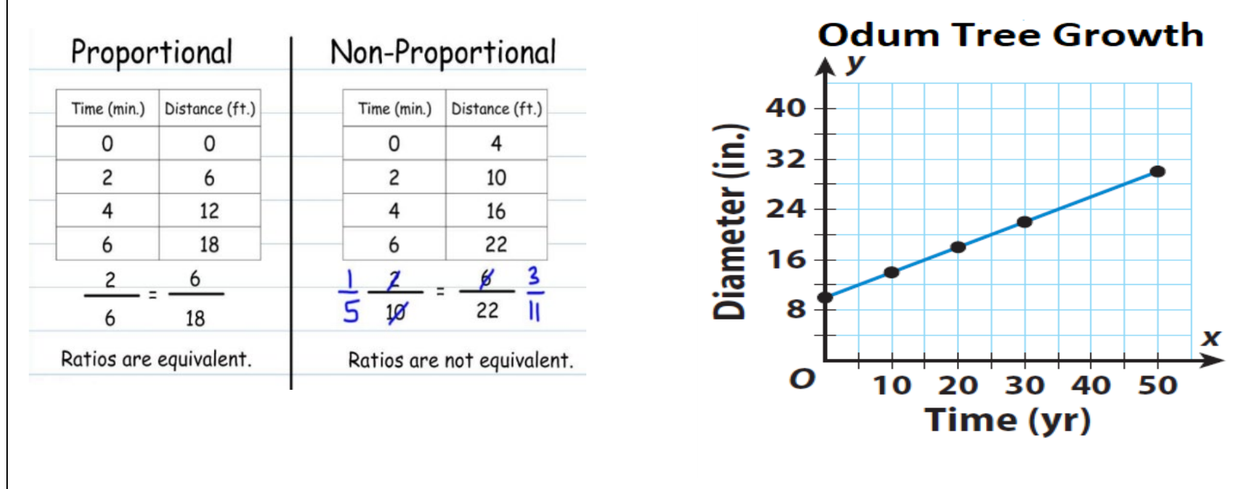 Figure from the jhs2 mathematics curriculum, printed page 109
