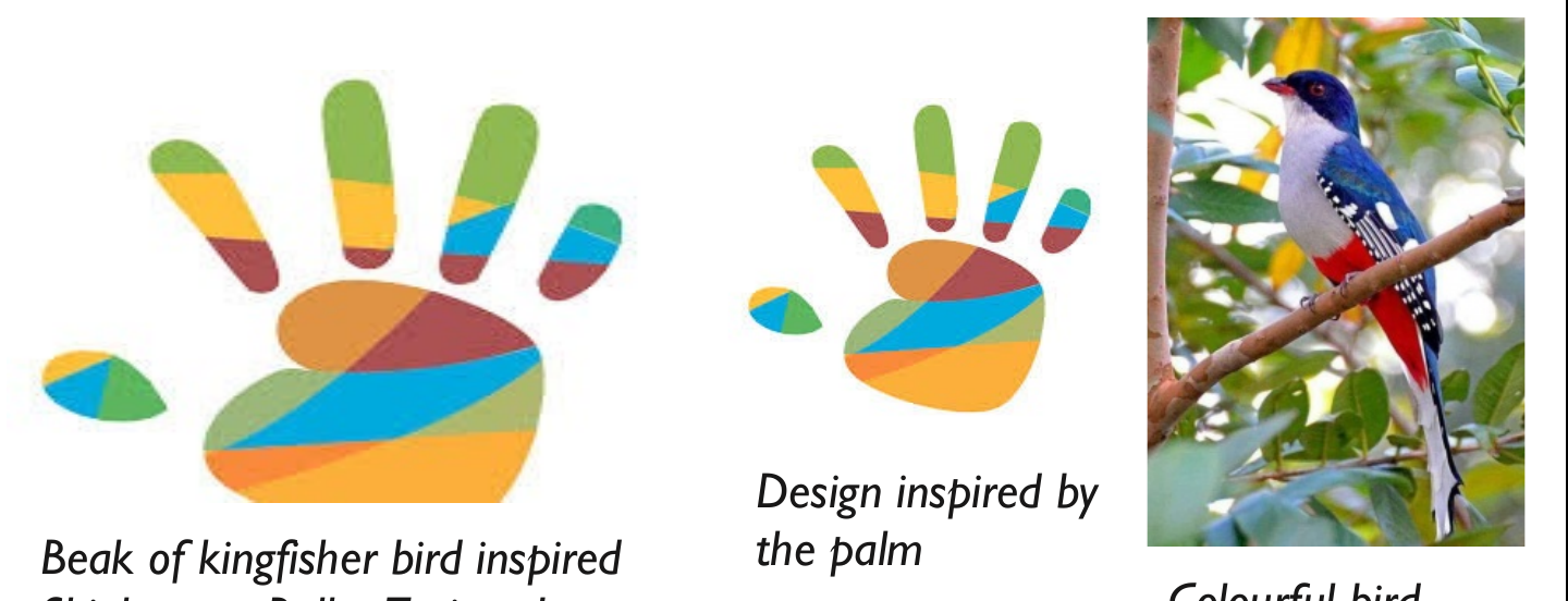Figure from the jhs3 creative arts and design curriculum, printed page 64